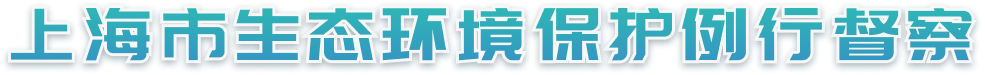 上海市生态环境保护例行督察