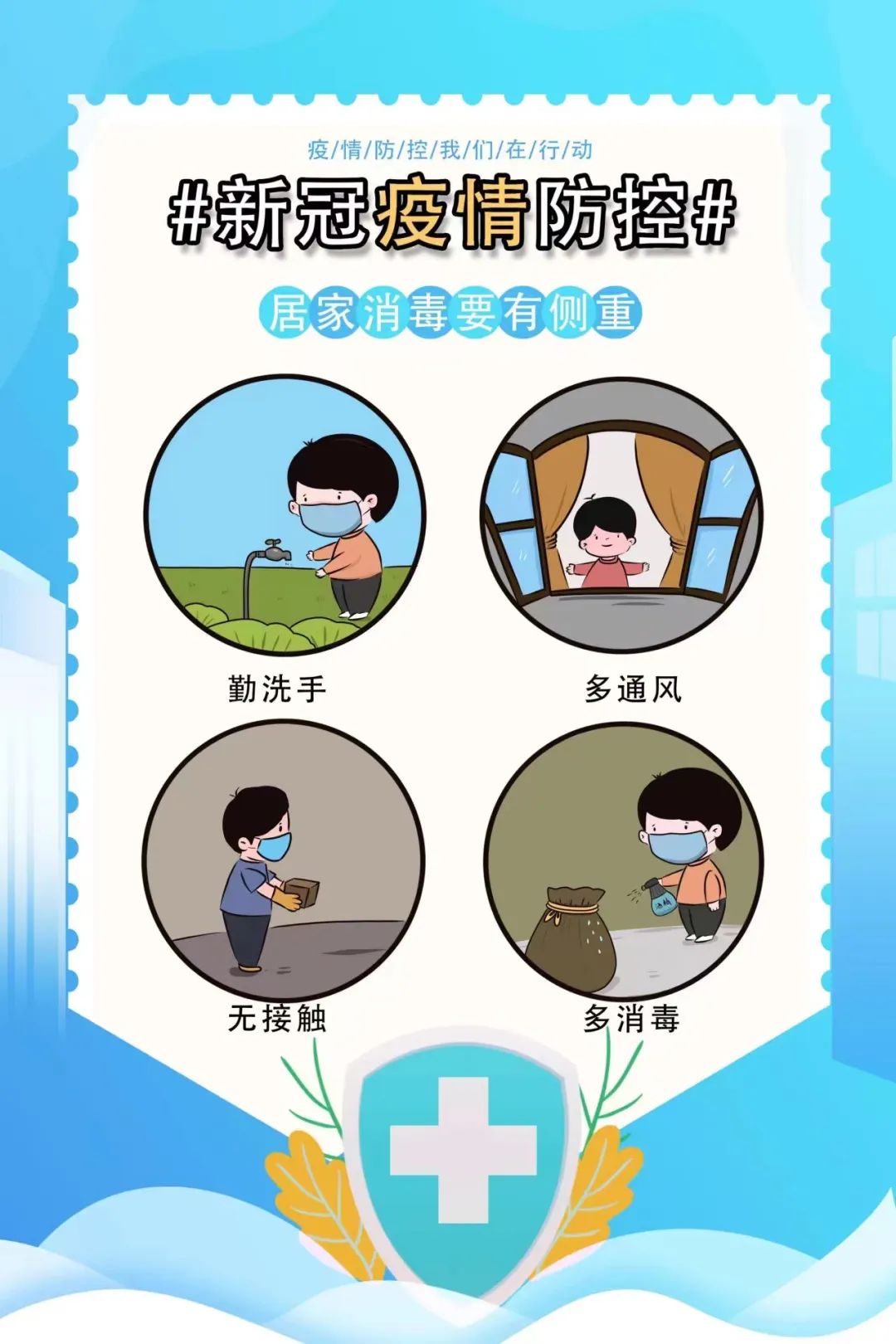 疫情当下我们如何做好消杀一起来看看这组海报吧