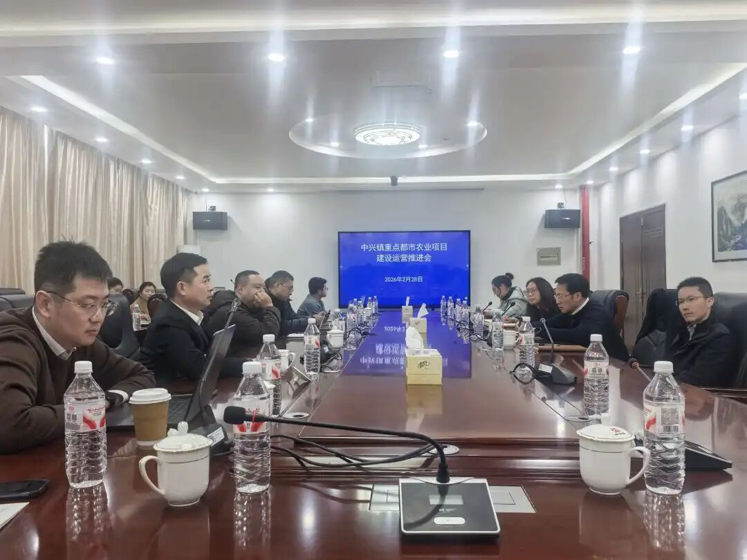 中兴镇召开重点都市农业项目建设运营推进会