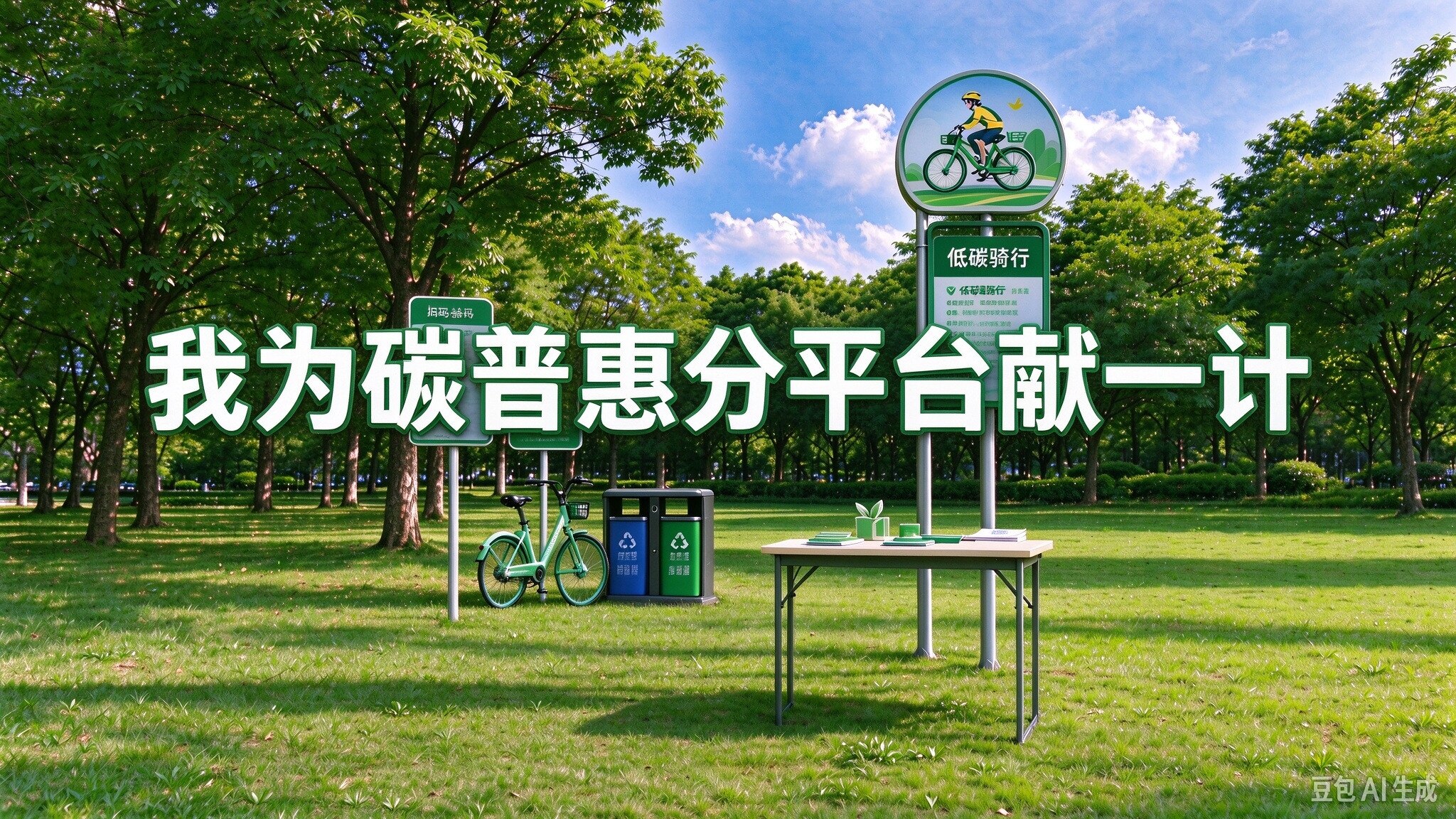 我为崇明碳普惠分平台献一计