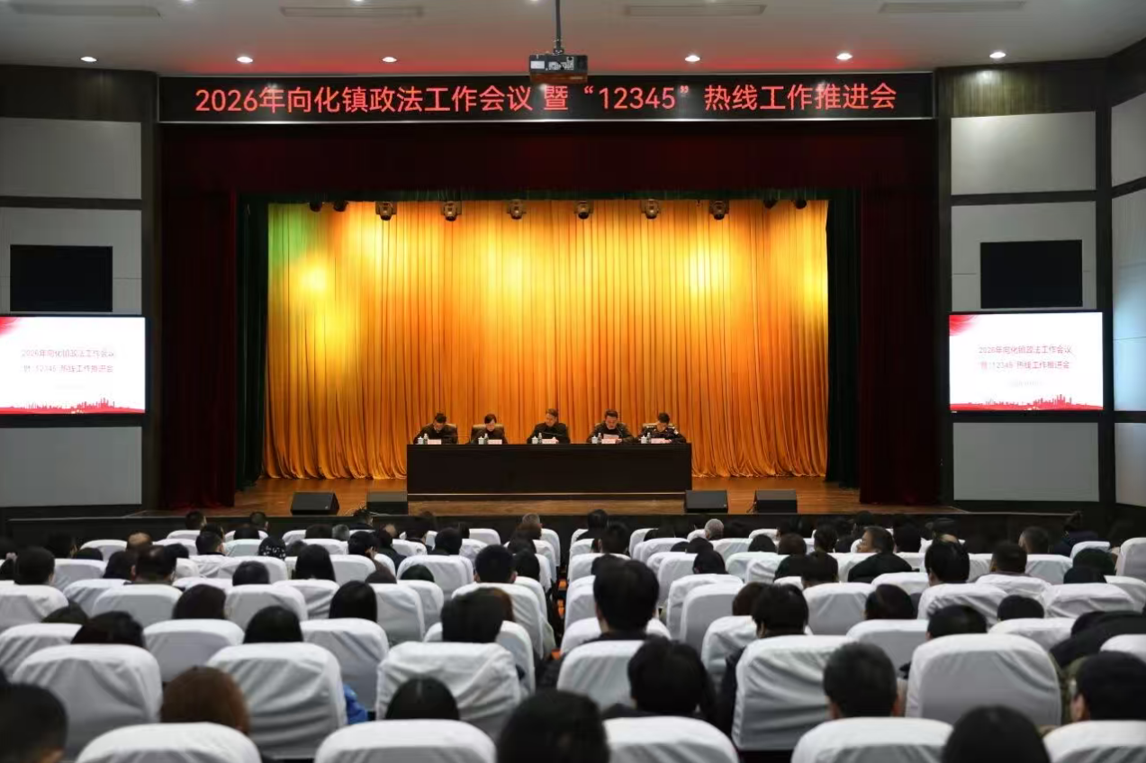 向化镇召开2026年政法工作会议暨“12345”热线工作推进会