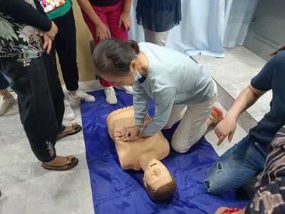 东平镇组织开展红十字应急救护普及员培训