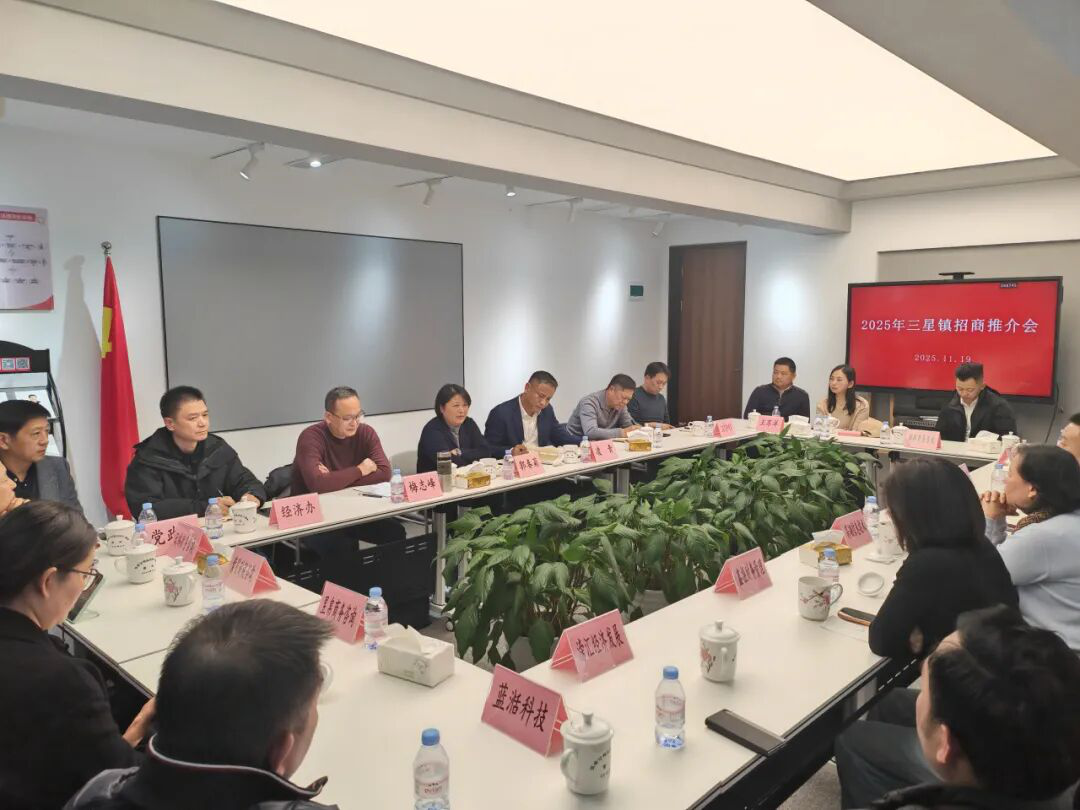 汇聚力量 共赢未来——三星镇召开2025年招商推介会
