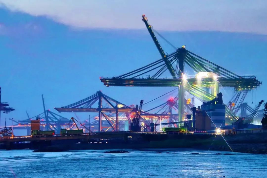 快看啊！这就是崇明的Blue Hour